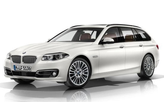 BMW 5 series Touring 2010-2016 integrované lyžiny